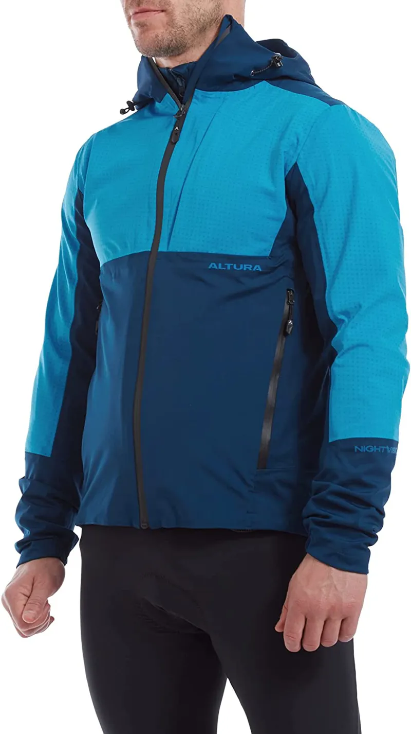 Altura Nightvision Zephyr Men's Stretch Jacket Blue/Navy-2